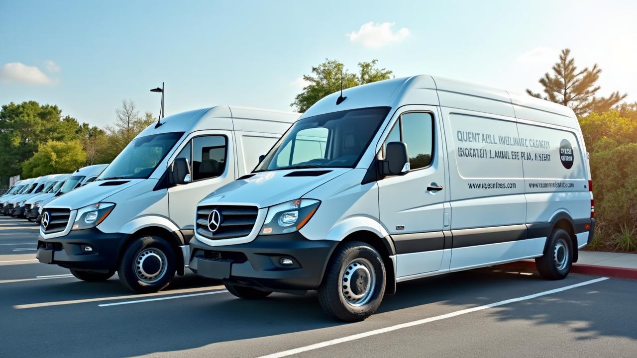 Perfect Clean Services fleet vehicles in Chinchilla