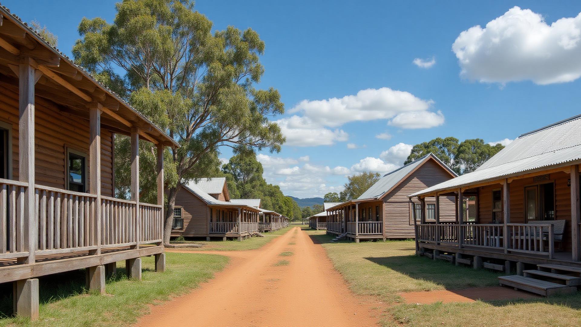 Miles Historical Village - heritage buildings and museum