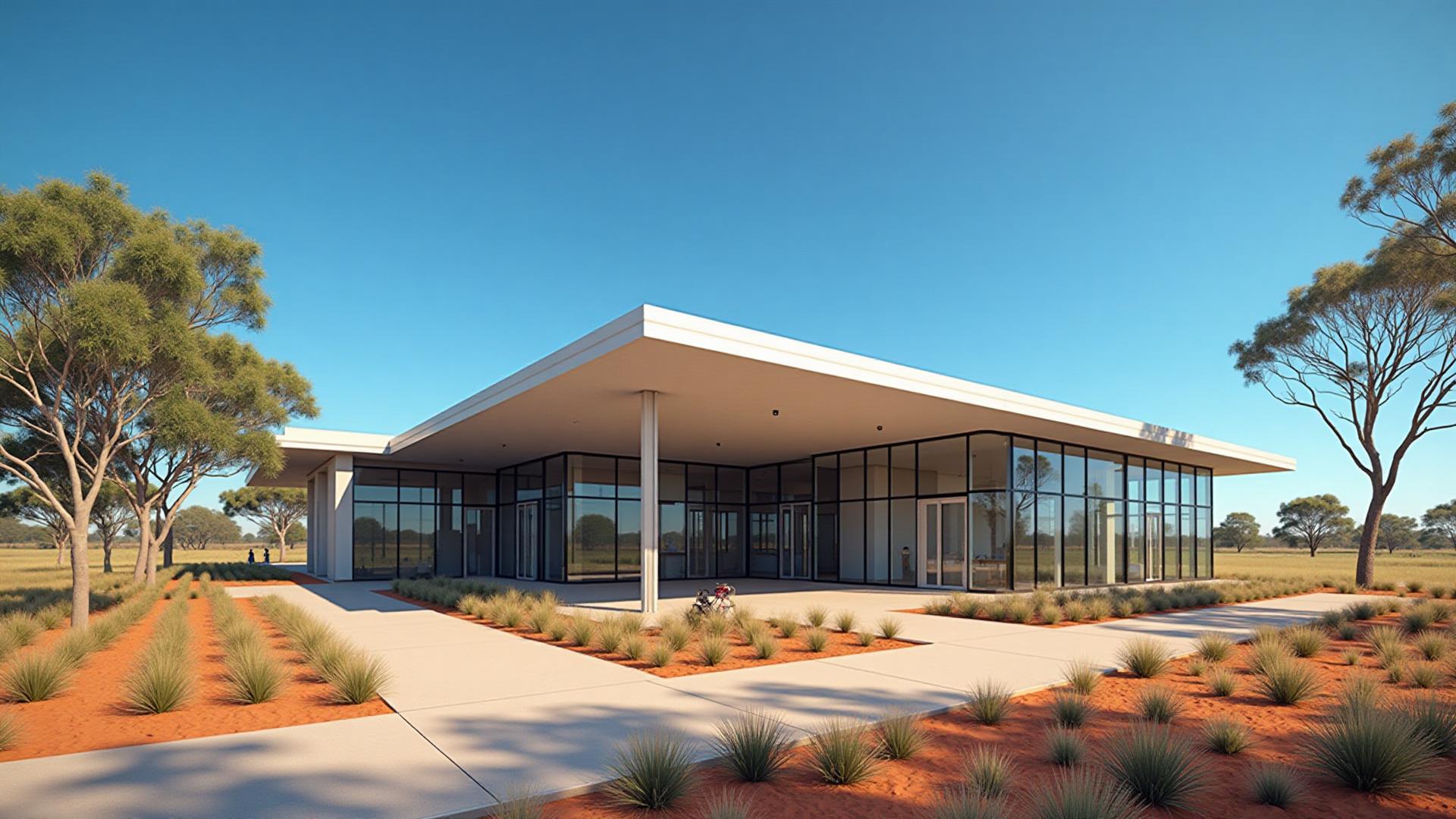 Modern council building in Western Downs