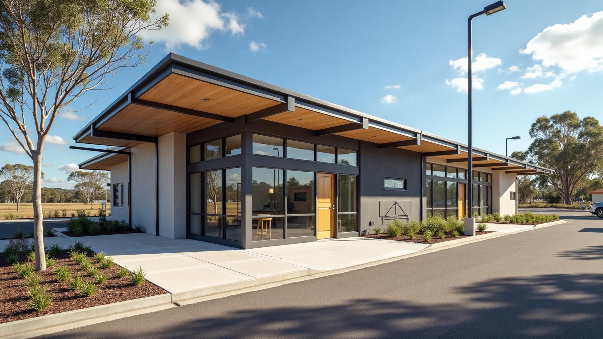 Public restroom and amenities facilities